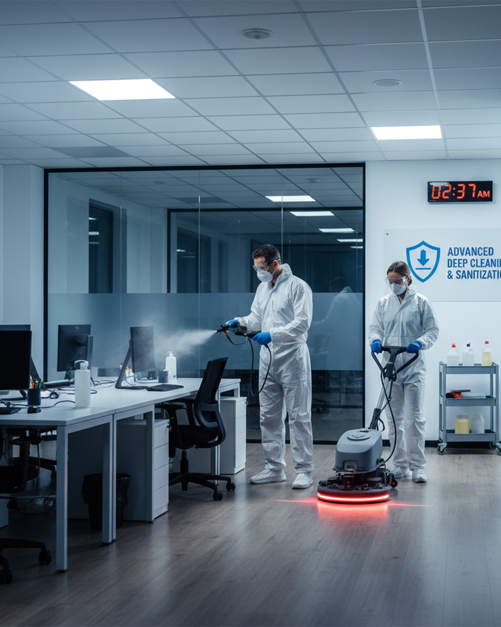 Advanced Deep Cleaning & Sanitization